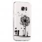 Silikonhülle Transparent mit Motiv Baum / Pusteblume für Samsung Galaxy S7