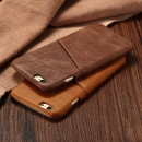 Echt Leder Handy Hülle mit Kartenfach für iPhone 6 & 6S